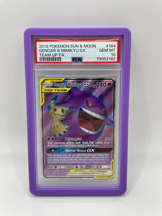 Evoretro Protector Bumper para Slabs PSA Purple