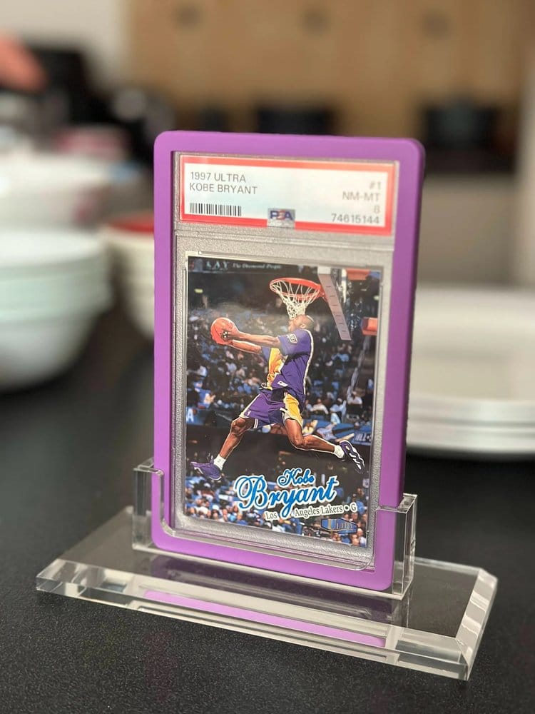 Evoretro Protector Bumper para Slabs PSA Purple