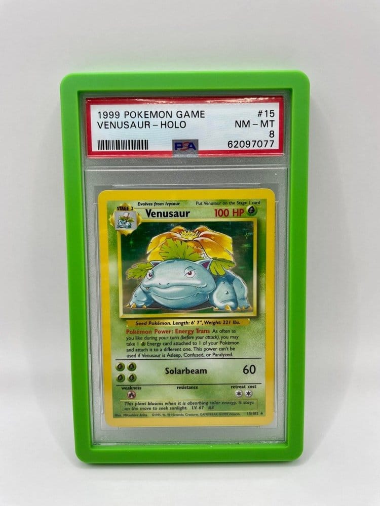Evoretro Protector Bumper para Slabs PSA Green