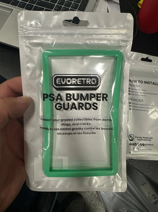 Evoretro Protector Bumper para Slabs PSA Mint Green