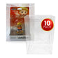 Caja de PET pack de 10 Protector para figuras Amiibo