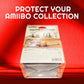 Caja de PET pack de 10 Protector para figuras Amiibo