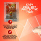 Caja de PET pack de 10 Protector para figuras Amiibo