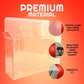 Evoretro Caja de PET Pack de 2 Protector para Pokémon 151 Escarlata y Púrpura Colección Ultra Premium Box