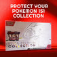 Evoretro Caja de PET Pack de 2 Protector para Pokémon 151 Escarlata y Púrpura Colección Ultra Premium Box