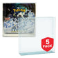 Evoretro Caja de PET Pack de 5 Protector para Pokémon Booster Box Japonesa Grande
