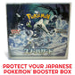 Evoretro Caja de PET Pack de 5 Protector para Pokémon Booster Box Japonesa Grande