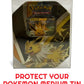 Evoretro Caja de PET Pack de 5 Protector para Pokémon Medium Tins 12x8x15cm