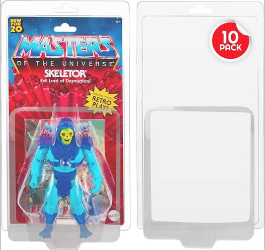 Caja de PET Clamshell pack de 10 Protector para figuras articuladas Masters of the Universe - Z POP Toys