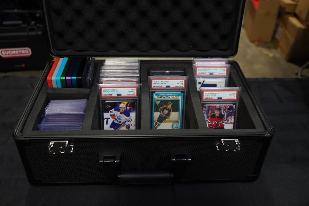 Evoretro Maleta TCG para 120 Tarjetas XL Negro