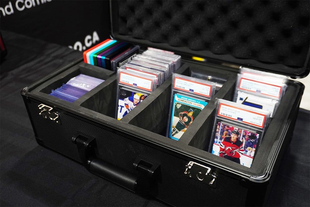 Evoretro Maleta TCG para 120 Tarjetas XL Gris