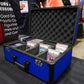Evoretro Maleta TCG para 120 Tarjetas XL Azul