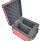 Evoretro Maleta TCG para 120 Tarjetas XL Rojo