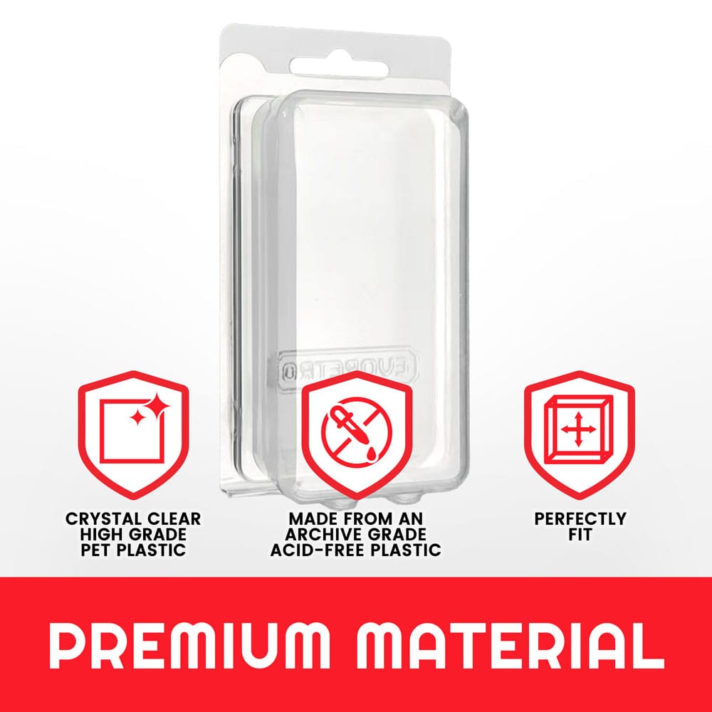 Caja de PET Clamshell pack de 35 Protector para figuras articuladas XL - Z POP Toys