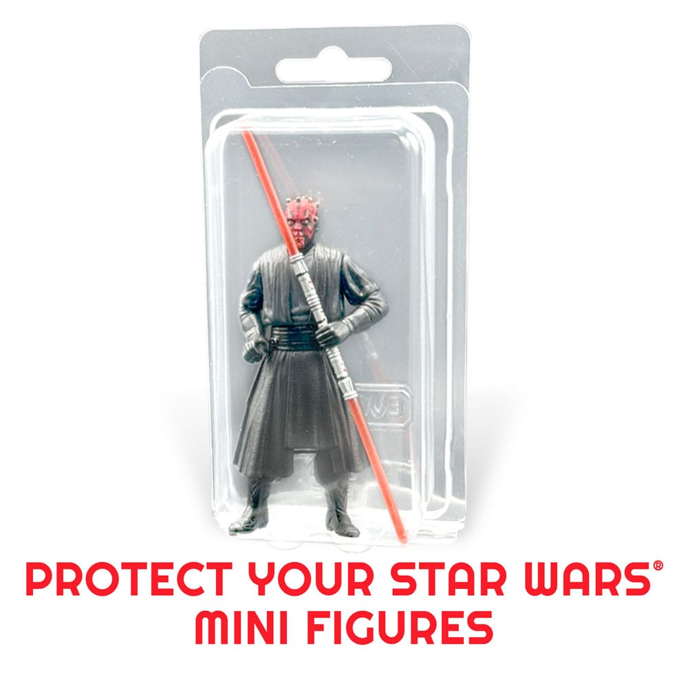 Caja de PET Clamshell pack de 35 Protector para figuras articuladas XL - Z POP Toys