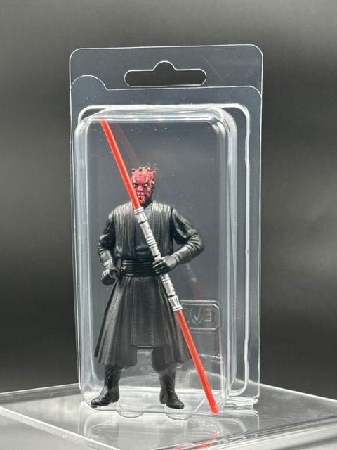 Caja de PET Clamshell pack de 35 Protector para figuras articuladas XL - Z POP Toys