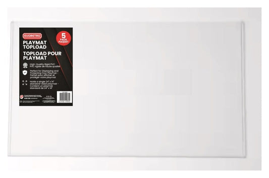 Evoretro Pack de 5 Toploader para Tapete de juego 61 x 36 cm