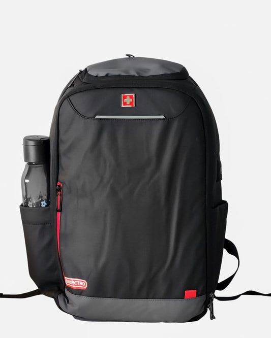 Evoretro HybridPro Mochila de Viaje Negra