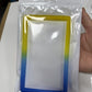 Evoretro Bumper para Slab de Tarjeta Graduada PSA Gradient Yellow-Blue Glitter