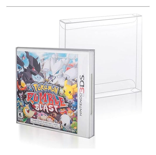 Caja de PET pack de 25 Protector para 3DS (NTSC) Games