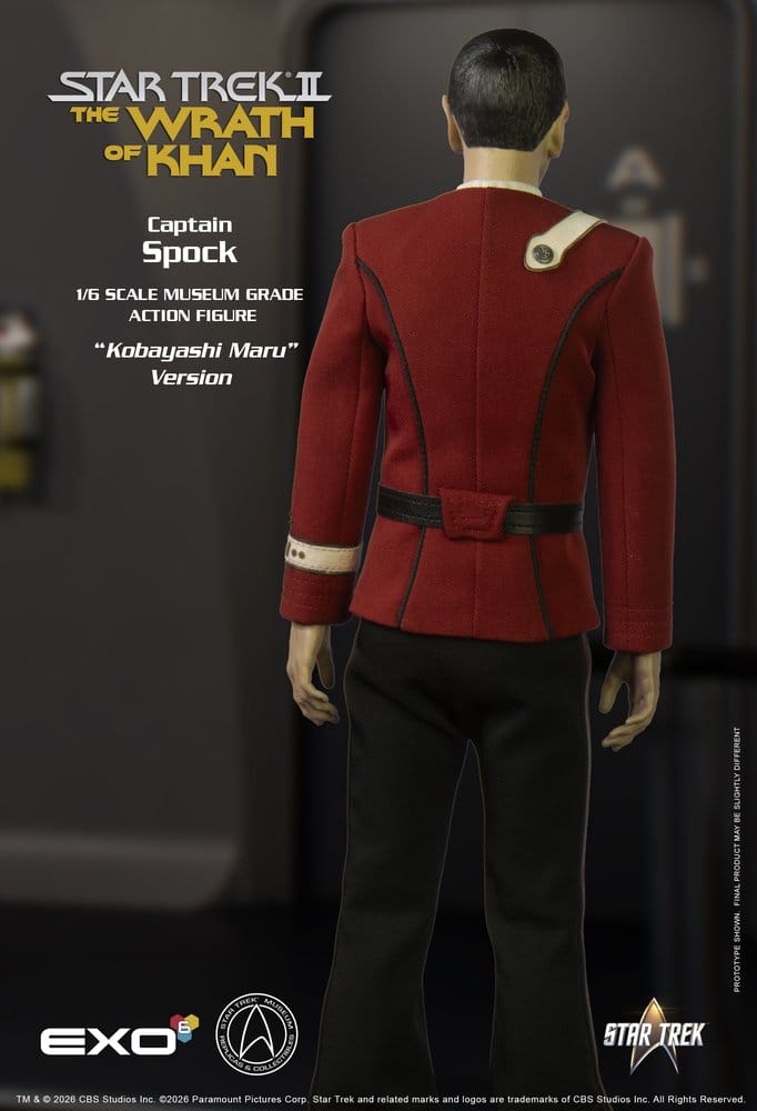 Star Trek: La ira de Khan Figura 1/6 Captain Spock Kobayashi Maru Version 30 cm