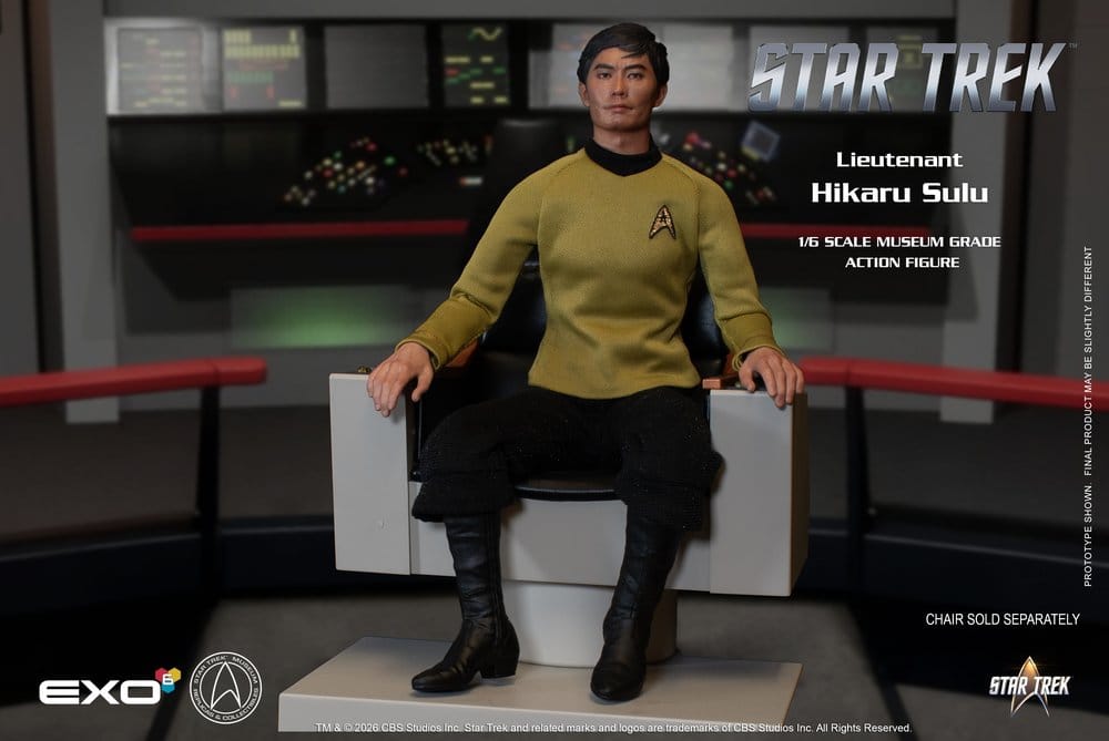 Star Trek: La serie original Figura 1/6 Lt. Sulu 30 cm
