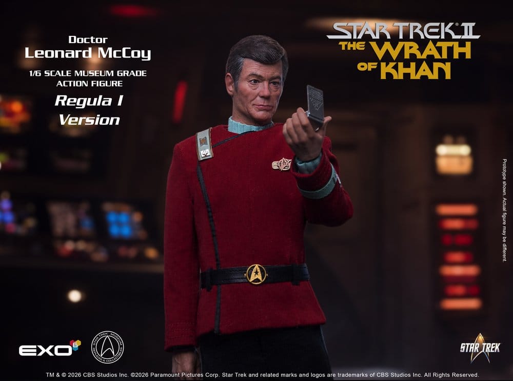 Star Trek II: La ira de Khan Figura 1/6 Dr. Leonard McCoy Regula I Version 30 cm