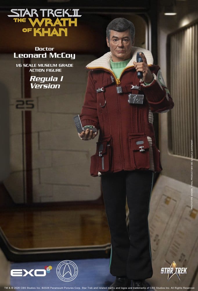 Star Trek II: La ira de Khan Figura 1/6 Dr. Leonard McCoy Regula I Version 30 cm
