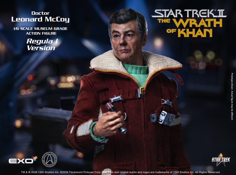 Star Trek II: La ira de Khan Figura 1/6 Dr. Leonard McCoy Regula I Version 30 cm