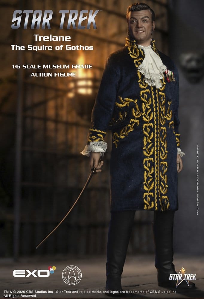 Star Trek Figura 1/6 Trelane, The Squire of Gothos 29 cm