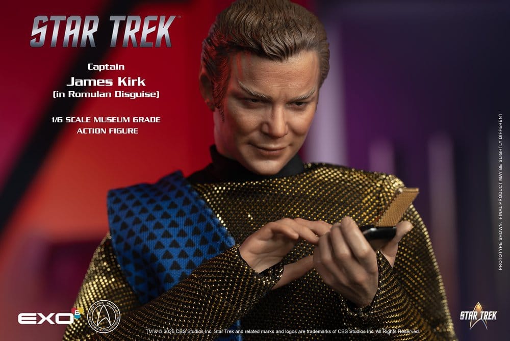 Star Trek Figura 1/6 Captain James T. Kirk (Romulan Disguise) 29 cm