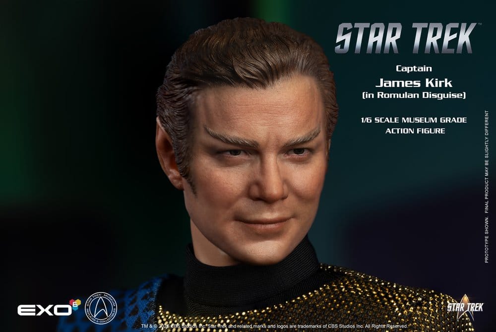 Star Trek Figura 1/6 Captain James T. Kirk (Romulan Disguise) 29 cm