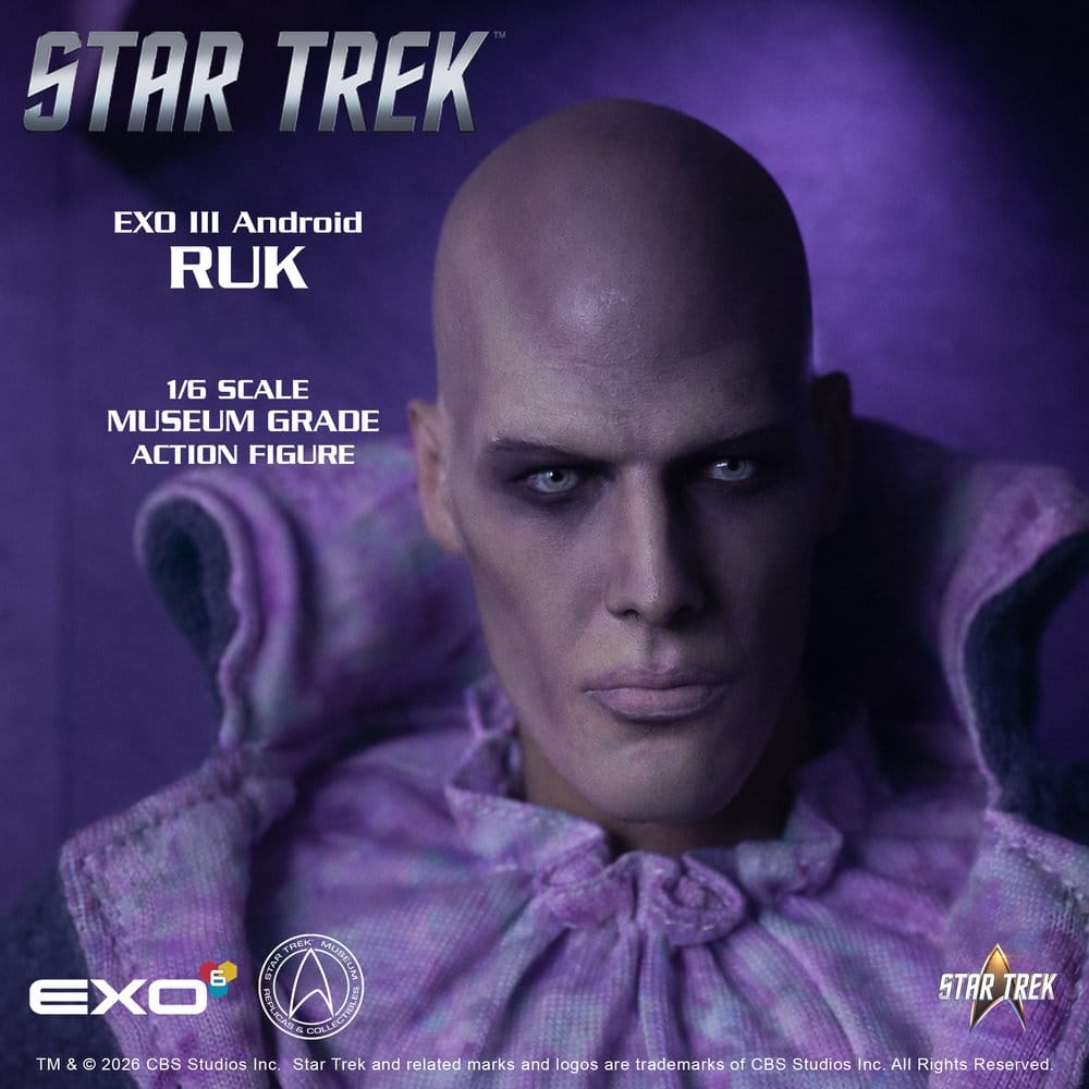 Star Trek: La serie original Figura 1/6 Ruk EXO III Android 33 cm
