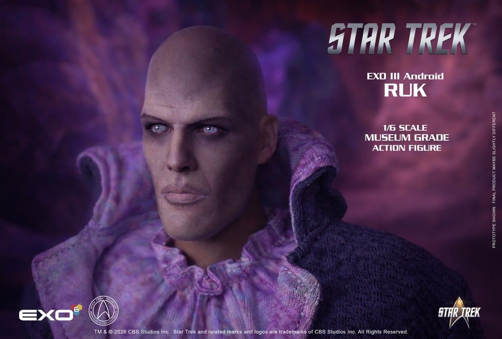 Star Trek: La serie original Figura 1/6 Ruk EXO III Android 33 cm