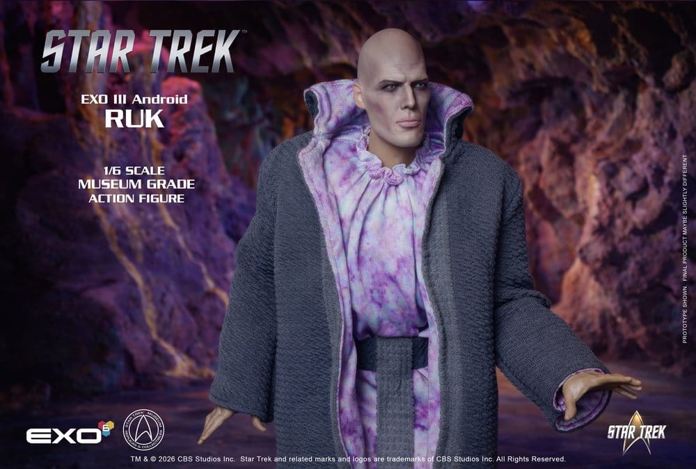 Star Trek: La serie original Figura 1/6 Ruk EXO III Android 33 cm