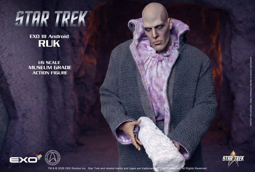 Star Trek: La serie original Figura 1/6 Ruk EXO III Android 33 cm