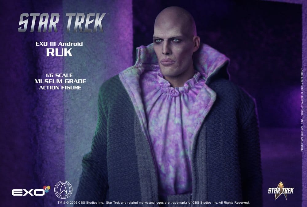 Star Trek: La serie original Figura 1/6 Ruk EXO III Android 33 cm