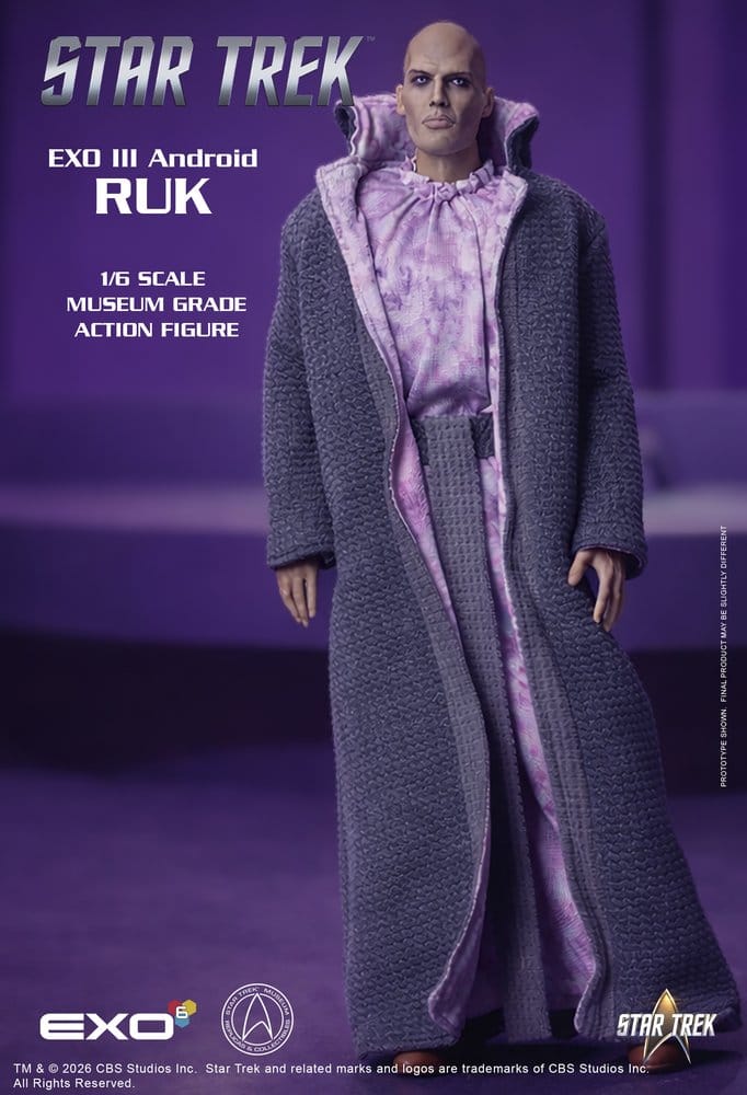 Star Trek: La serie original Figura 1/6 Ruk EXO III Android 33 cm