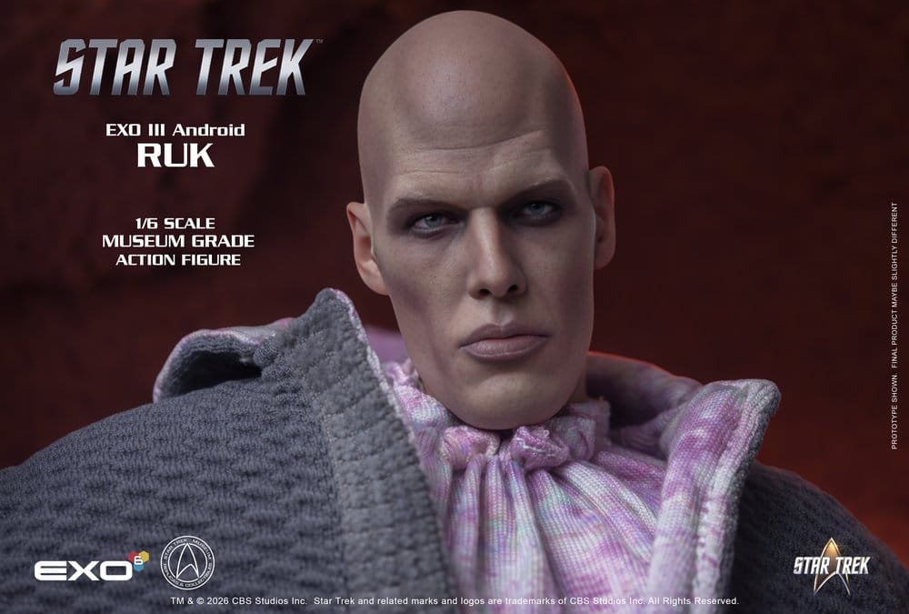Star Trek: La serie original Figura 1/6 Ruk EXO III Android 33 cm