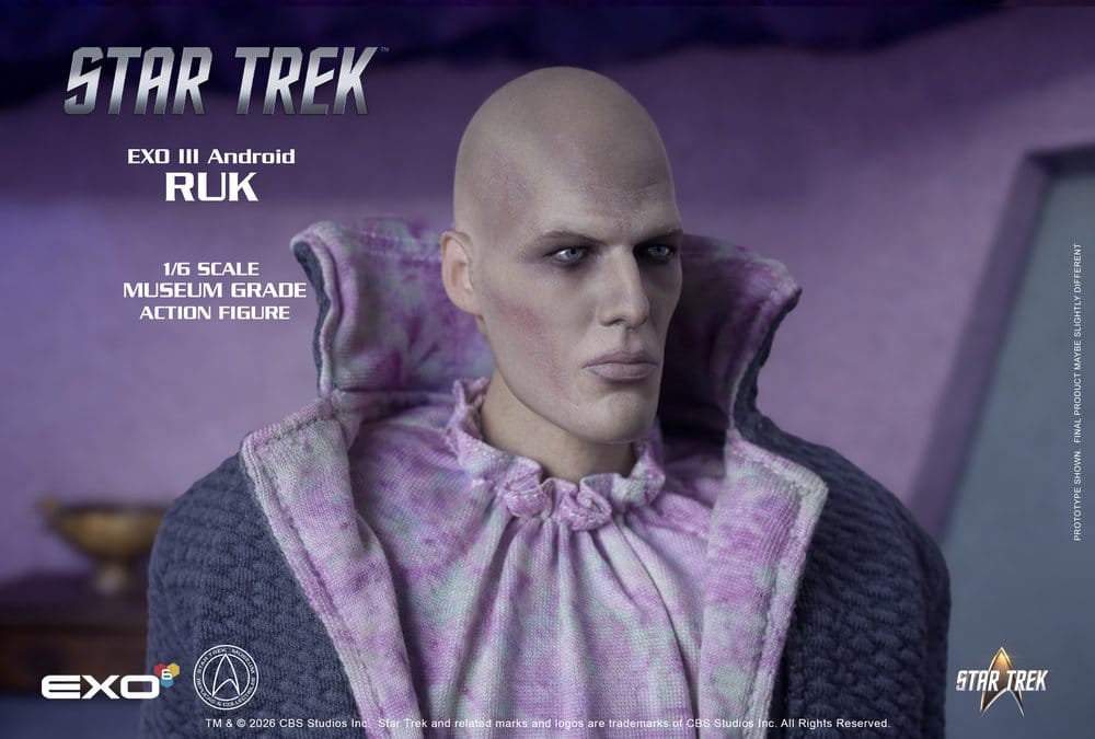 Star Trek: La serie original Figura 1/6 Ruk EXO III Android 33 cm