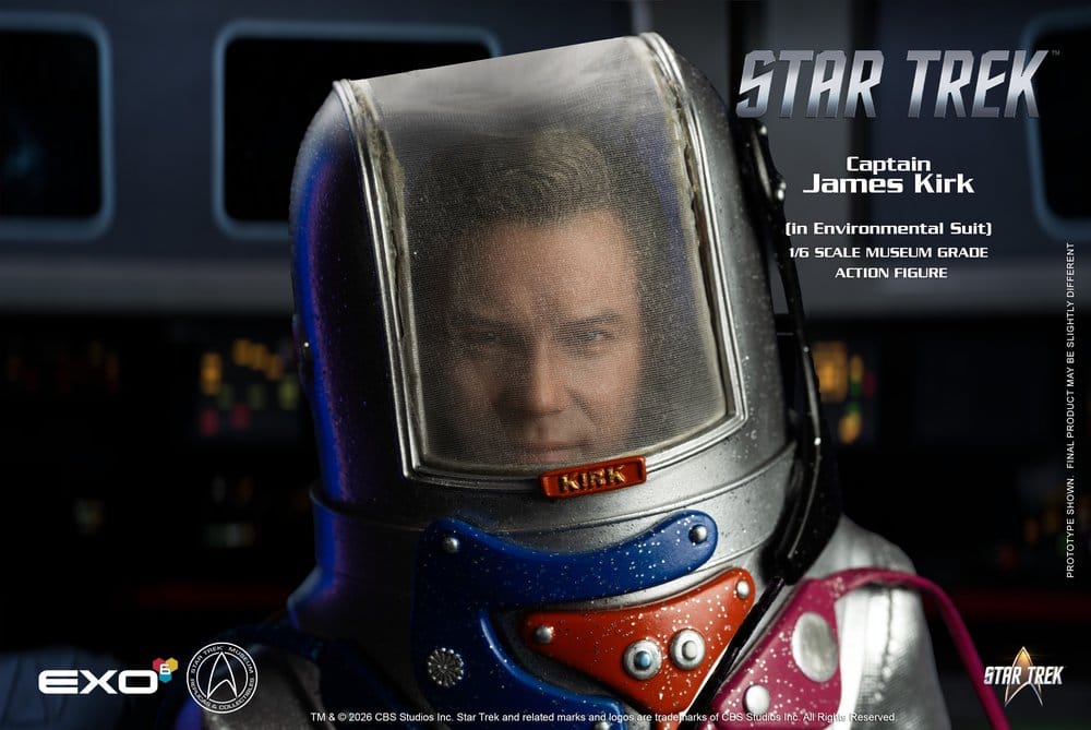Star Trek: La serie original Figura 1/6 Captain James T. Kirk (in Environmental Suit) 29 cm