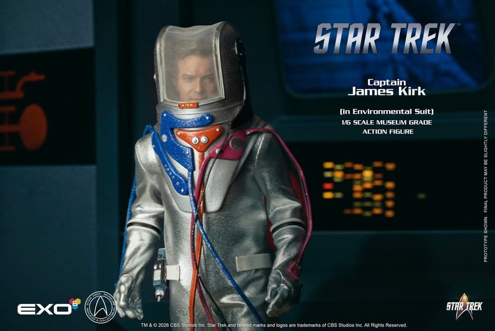 Star Trek: La serie original Figura 1/6 Captain James T. Kirk (in Environmental Suit) 29 cm