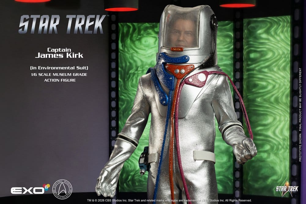 Star Trek: La serie original Figura 1/6 Captain James T. Kirk (in Environmental Suit) 29 cm