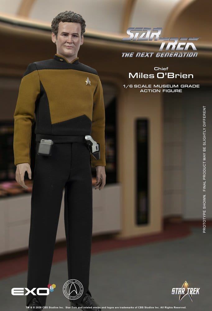 Star Trek: La nueva generación Figura 1/6 Chief Miles O'Brien Essential Version 30 cm
