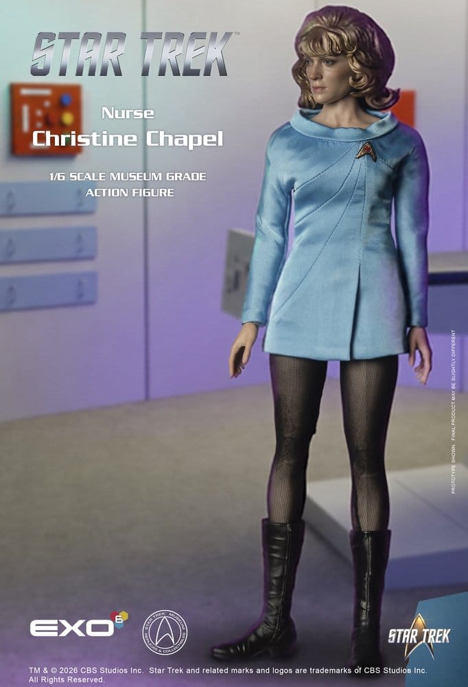 Star Trek Museum Grade Figura 1/6 Nurse Christine Chapel 28 cm