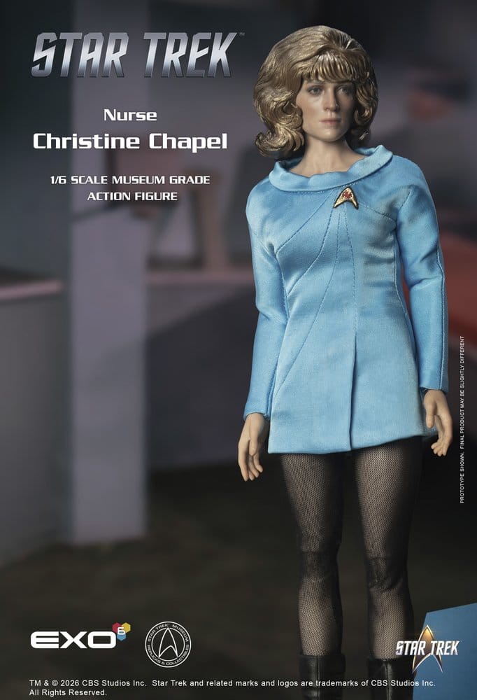 Star Trek Museum Grade Figura 1/6 Nurse Christine Chapel 28 cm