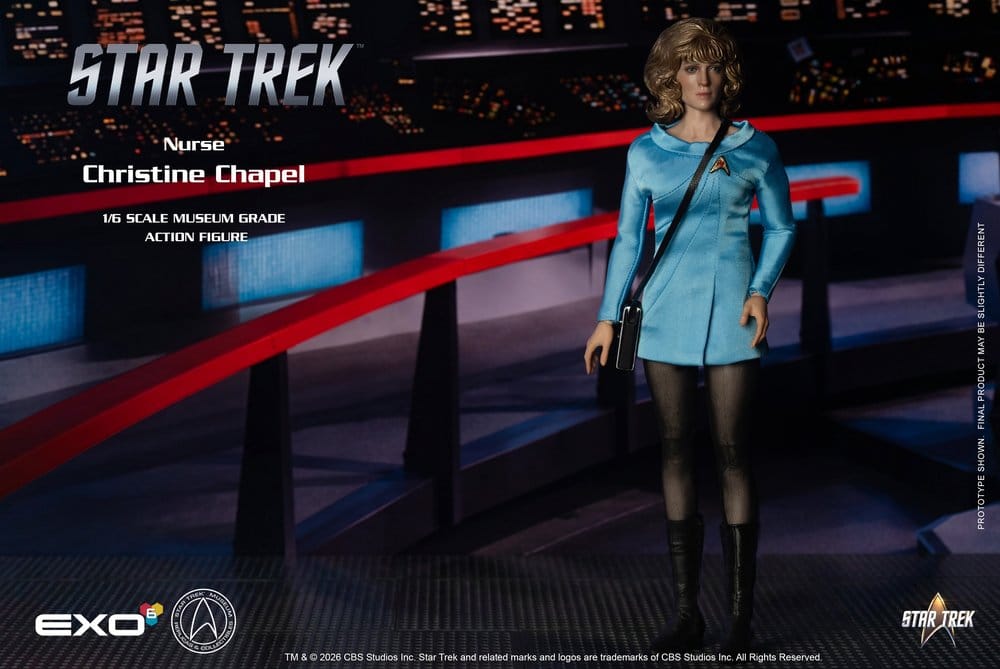 Star Trek Museum Grade Figura 1/6 Nurse Christine Chapel 28 cm