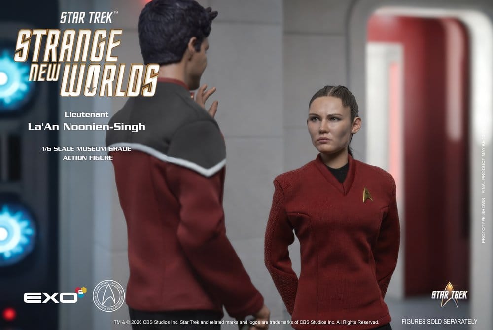 Star Trek: Nuevos y extraños mundos Figura 1/6 Lt. La'An Noonien-Singh 28 cm
