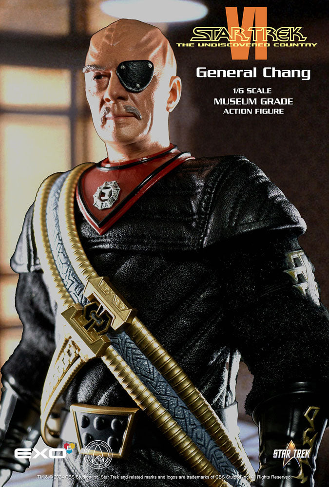 Star Trek VI: aquel país desconocido Figura 1/6 General Chang 30 cm