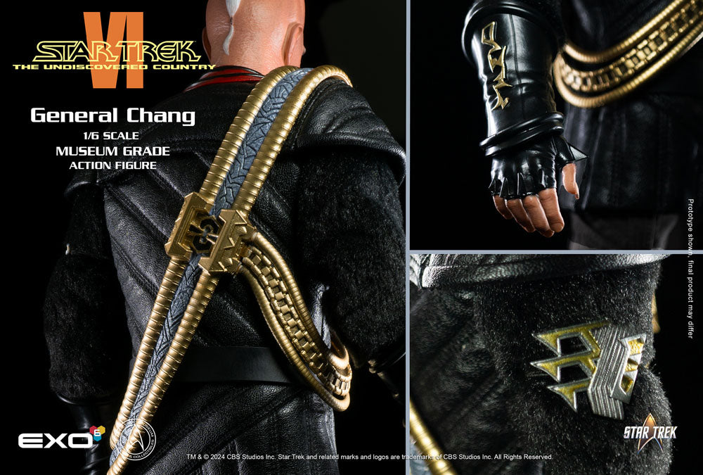 Star Trek VI: aquel país desconocido Figura 1/6 General Chang 30 cm